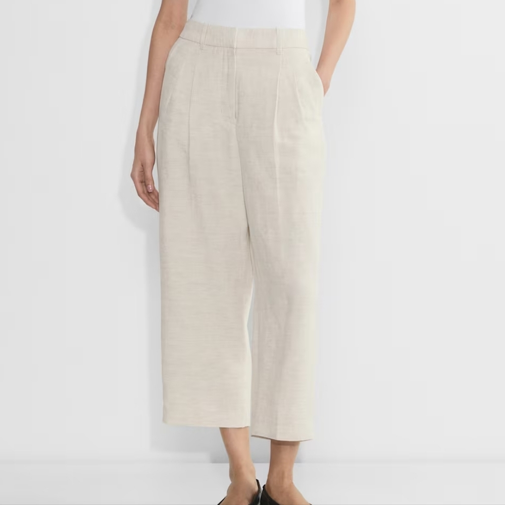 aritzia wilfred linen effortless pants